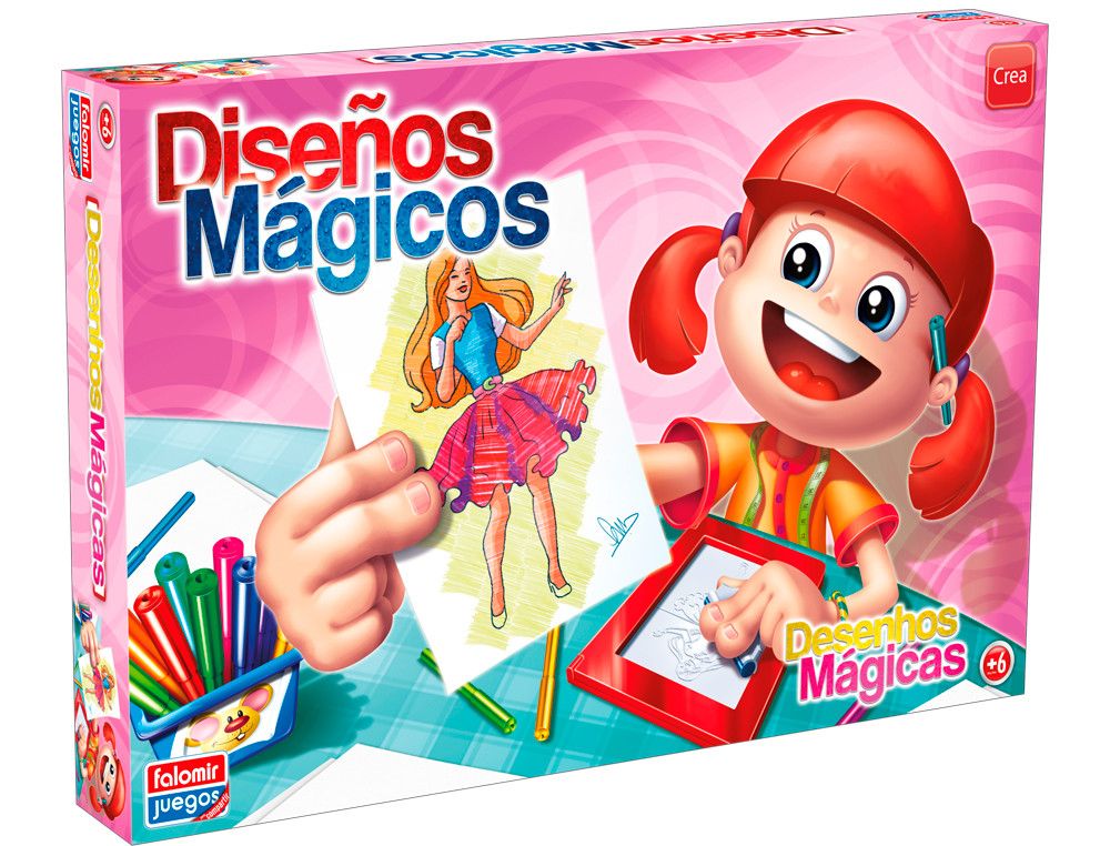 Juego de mesa falomir diseños magicos — Deskidea