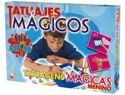 Juego de mesa falomir tatuajes magicos infantil