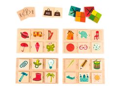 Juego didactico andreutoys atributos grandes y pequeños