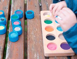 Juego didactico andreutoys cubos tactiles 10 texturas