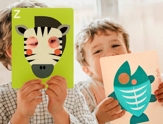 Juego didactico mideer mi primera tarjeta cognitiva en ingles