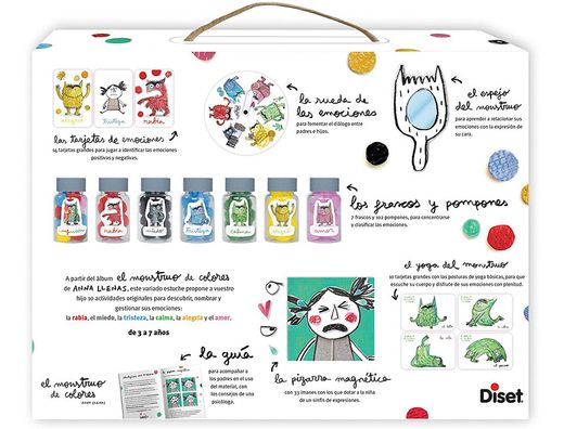 Juego diset de mesa yo descubro las emociones