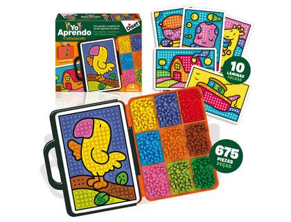 Juego diset didactico yo aprendo mosaicos