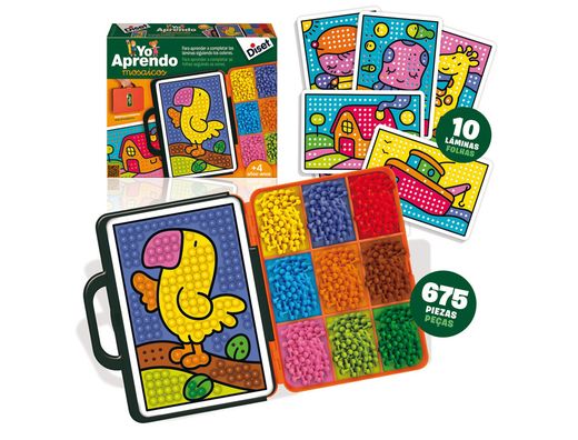 Juego diset didactico yo aprendo mosaicos