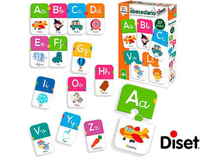 Juego diset educativo el abecedario