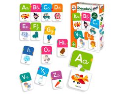 Juego diset educativo el abecedario