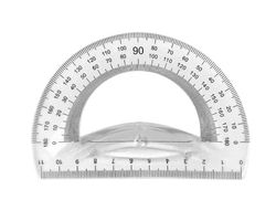 Juego escuadra 10 cm cartabon 14 cm regla 30 cm y semicirculo plastico flexible en petaca liderpapel