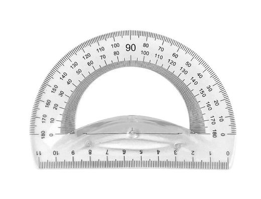 Juego escuadra 10 cm cartabon 14 cm regla 30 cm y semicirculo plastico flexible en petaca liderpapel