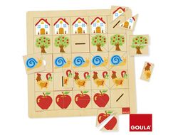 Juego goula didactico asociacion mitades