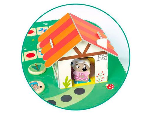 Juego goula didactico little red ridding hood