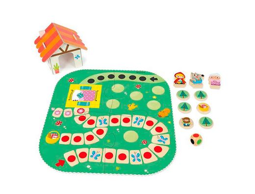 Juego goula didactico little red ridding hood