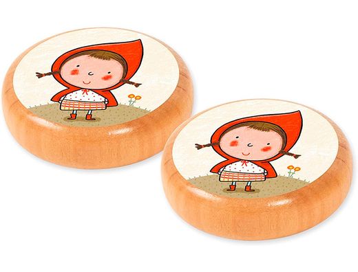 Juego goula didactico memo caperucita roja