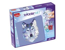 Juego maped creativo sticker'art pegatinas al numero