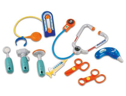 Juego miniland doctor kit 11 piezas