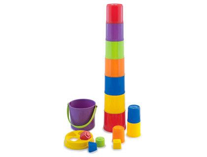 Juego miniland giantte 10 vasitos