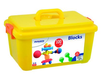 Juego miniland interstar blocks 100 piezas