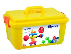 Juego miniland interstar blocks 100 piezas