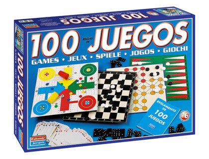 Juegos de Mesa Falomir -100 Juegos Reunidos