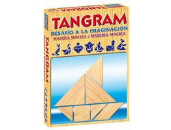 Juegos de Mesa Falomir Tangram de Madera