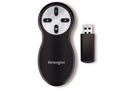 Kensington Presentador inalámbrico, RF, 20 m, AAA, USB, Estándar, Negro