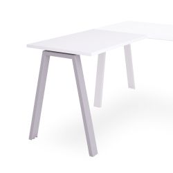 Kit Blanca Ala 100 x 60 Aluminio / Blanco