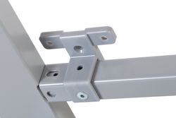 Kit Blanca Ala 100 x 60 Aluminio/ Cristal Negro