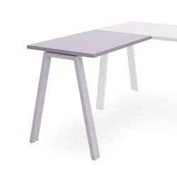 Kit Blanca Ala 100 x 60 Aluminio/ Gris