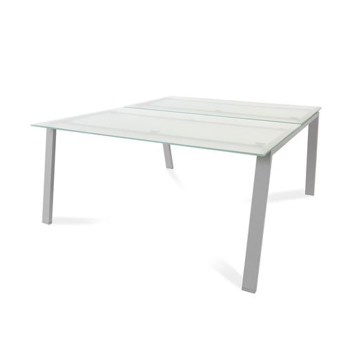Kit Blanca Mesa 160 x 163 Aluminio / Cristal