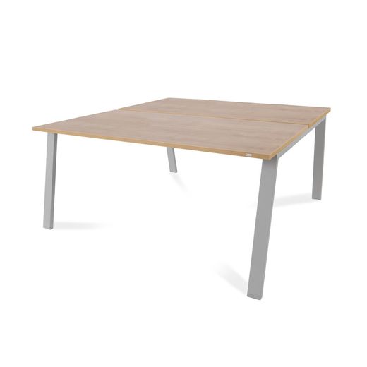 Kit Blanca Mesa 160 x 163 Aluminio/ Roble