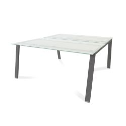 Kit Blanca Mesa 160 x 163 Antracita / Cristal