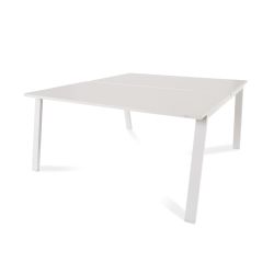 Kit Blanca Mesa 160 x 163 Blanco / Blanco