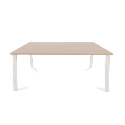 Kit Blanca Mesa 180 x 163 Aluminio/ Roble
