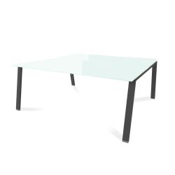 Kit Blanca Mesa 180 x 163 Antracita / Cristal Blanco