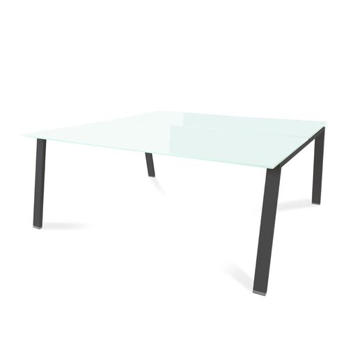 Kit Blanca Mesa 180 x 163 Antracita / Cristal Blanco