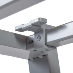 Kit Blanca Mesa 180 x 163 Antracita / Cristal Negro