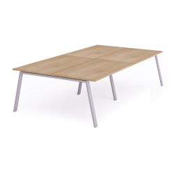 Kit Blanca Mesa 320 x 163 Aluminio/ Roble