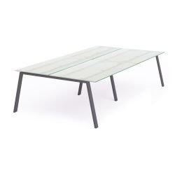 Kit Blanca Mesa 320 x 163 Antracita / Cristal