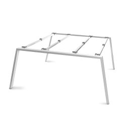 Kit Blanca Mesa 320 x 80 Aluminio / Gris