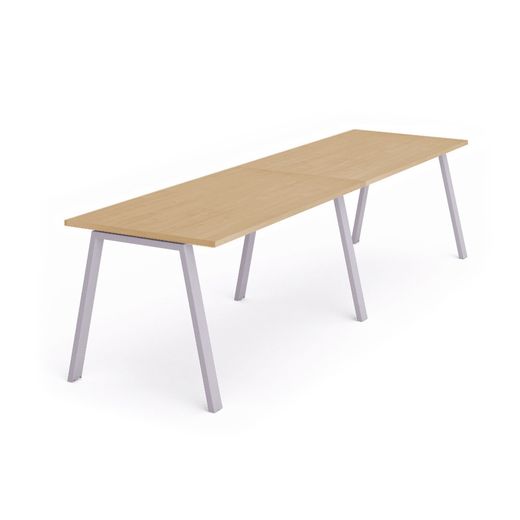 Kit Blanca Mesa 320 x 80 Aluminio / Haya
