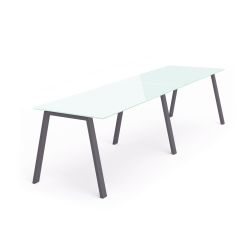 Kit Blanca Mesa 320 x 80 Antracita / Cristal Blanco