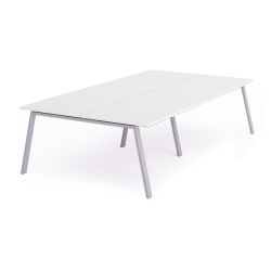 Kit Blanca Mesa 360 x 163 Aluminio / Blanco