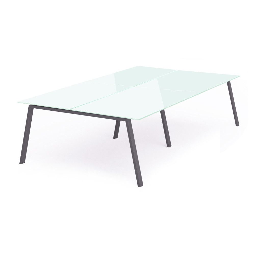 Kit Blanca Mesa 360 x 163 Antracita / Cristal Blanco