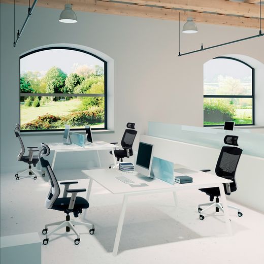 Kit Blanca Mesa 360 x 80 Aluminio / Gris