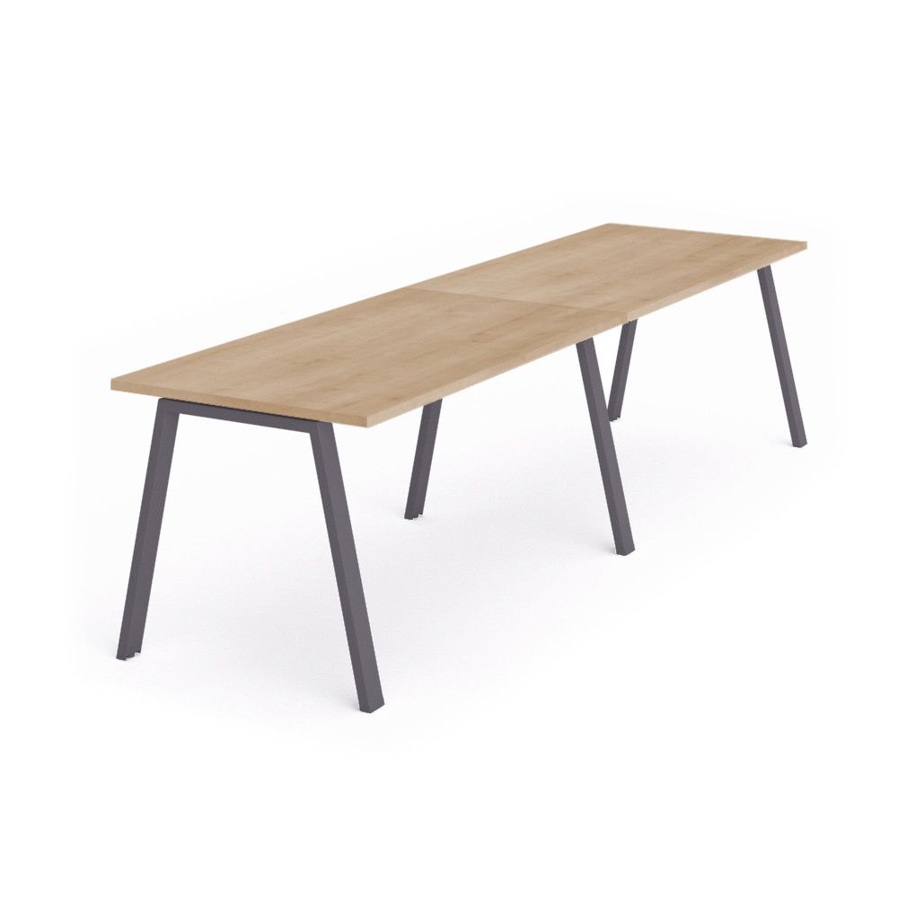 Kit Blanca Mesa 360 x 80 Antracita/ Roble