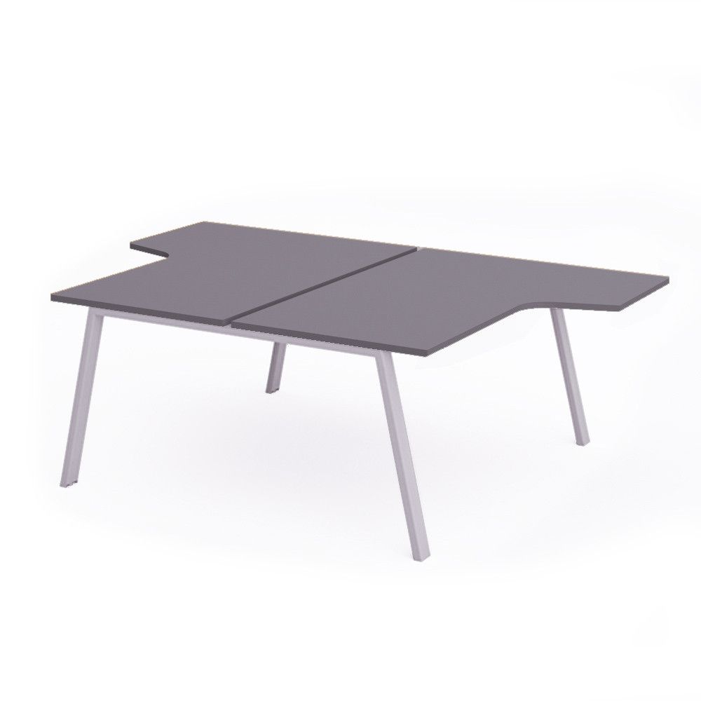 Kit Blanca Mesa L 160 x 163 x 240 Aluminio / Gris