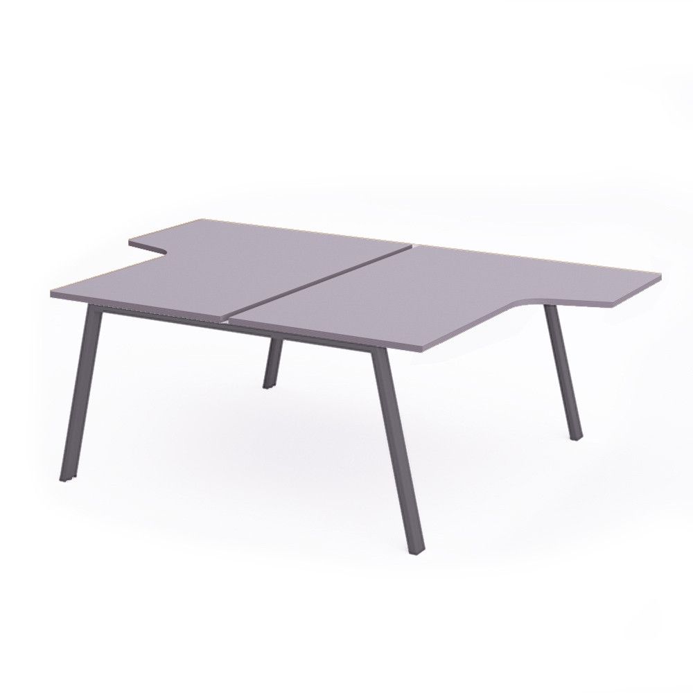 Kit Blanca Mesa L 160 x 163 x 240 Antracita / Gris