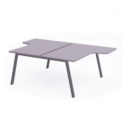 Kit Blanca Mesa L 160 x 163 x 240 Antracita / Gris