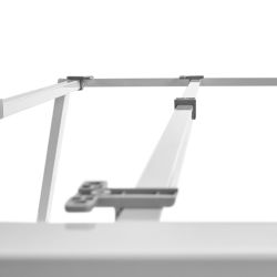 Kit Blanca Mesa L 180 x 163 x 240 Antracita / Gris