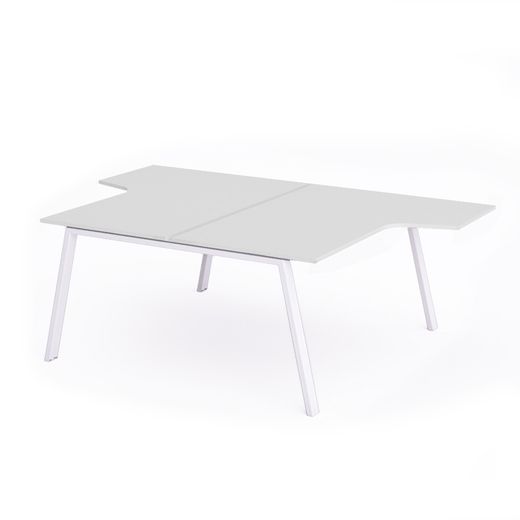 Kit Blanca Mesa L 180 x 163 x 240 Blanco / Blanco