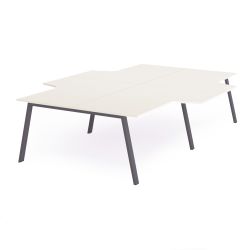 Kit Blanca Mesa L 360 x 163 x 240 Antracita / Blanco